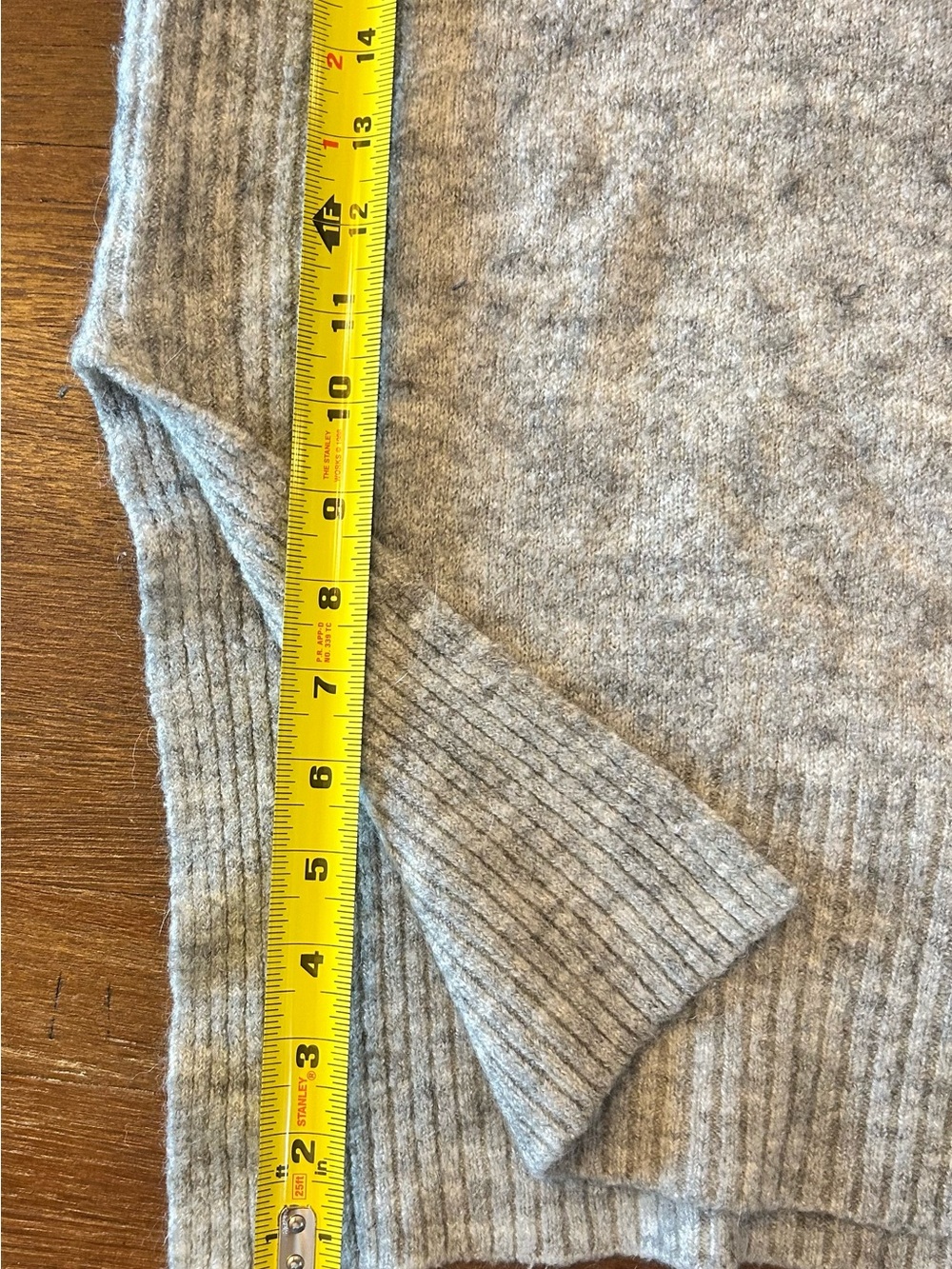 H&M Divided Alpaca Wool Blend Gray Marled Sweater Women’s M - Picture 7 of 9